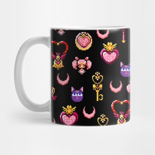 Sailor Chibi Moon - Black Mug